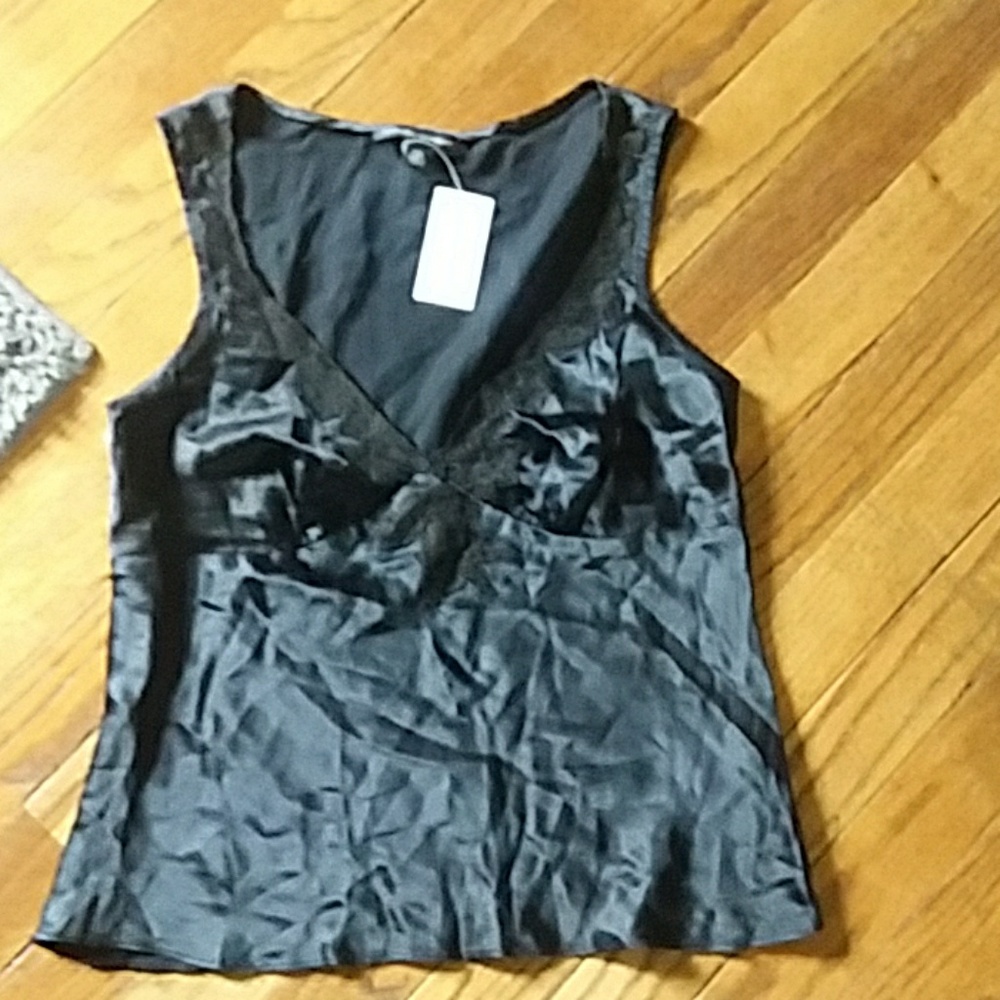 Silk tank top